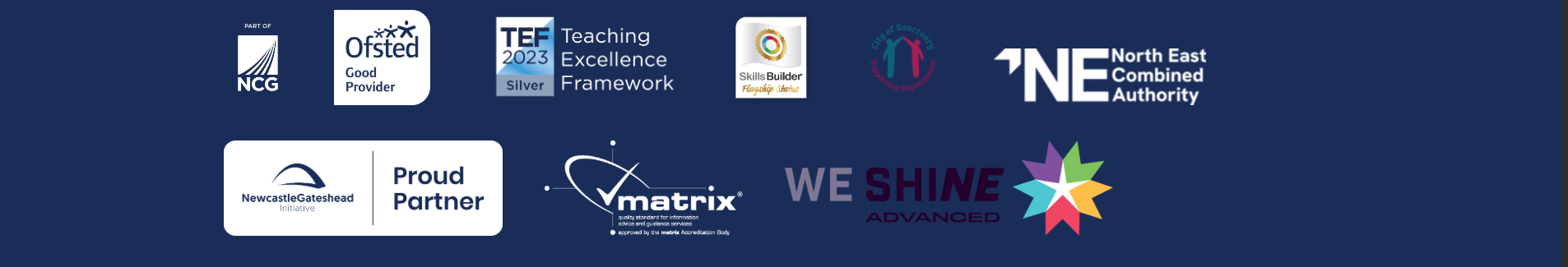 Newcastle College partner organisations